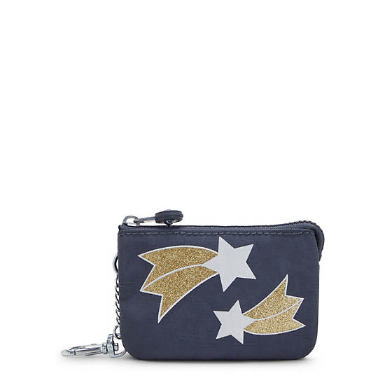Sacs Kipling Creativity Mini Pouch Keychain Bleu | FR 1113EB